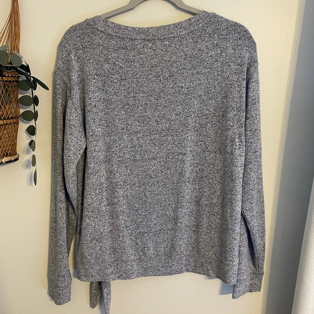 J. Crew Gray Crew Neck Sweater